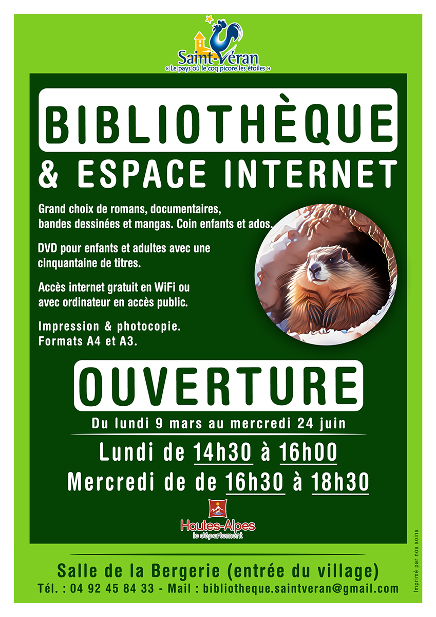 horaires biblio hs 2026